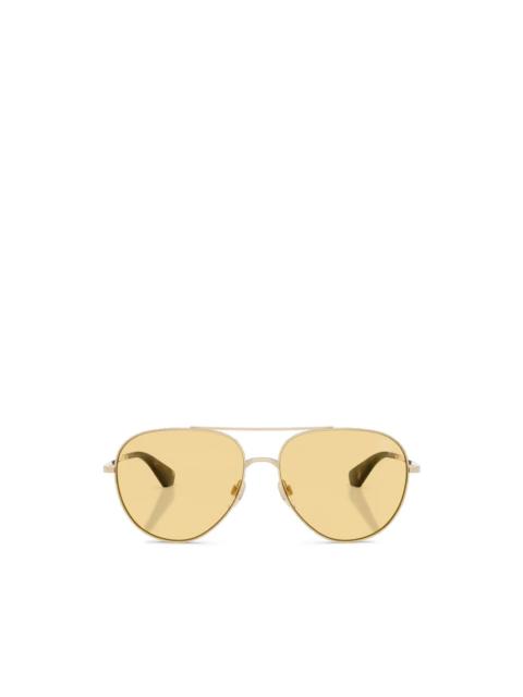 Burberry round-frame sunglasses