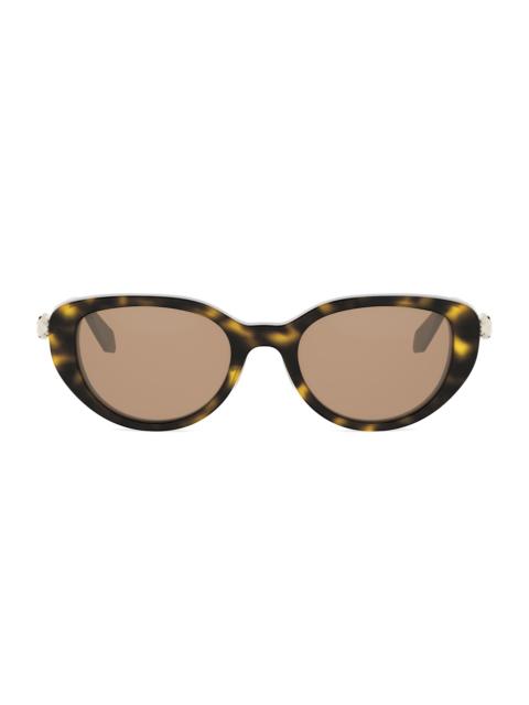 BVLGARI Women's Serpenti Forever 52MM Oval Sunglasses - Dark Havana Brown