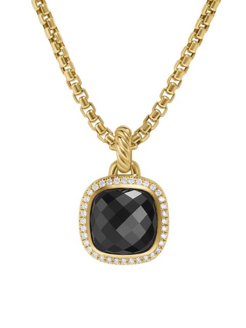 DAVID YURMAN Women's Albion Pendant in 18K Yellow Gold - Black Onyx