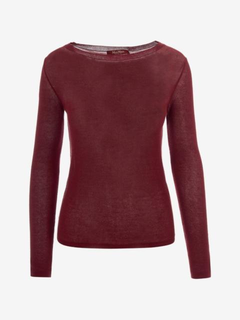 Max Mara fine-knit long-sleeve sweater