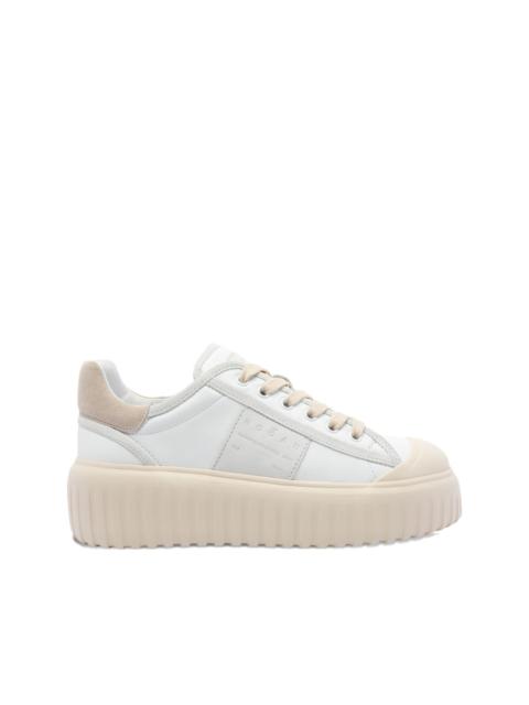 HOGAN 58mm leather platform sneakers