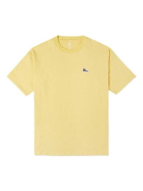 Converse Converse Chuck Taylor Shoe Patch T-Shirt 'Yellow' 10020931-A15
