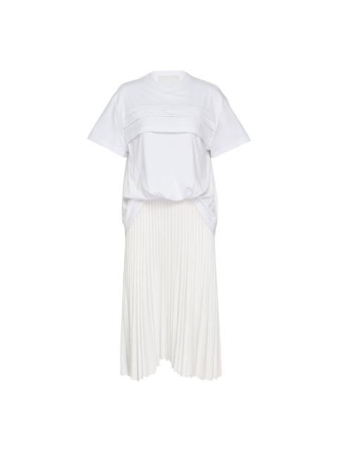 3.1 Phillip Lim French Tucked T-Shirt Combo Dress