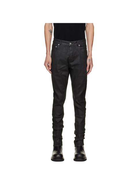 Rick Owens DRKSHDW Black Tower Detroit Cut Jeans