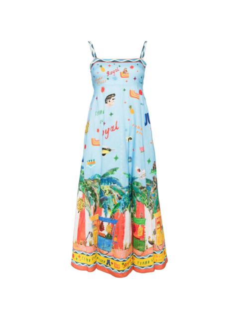 ALÉMAIS All Abroad dress