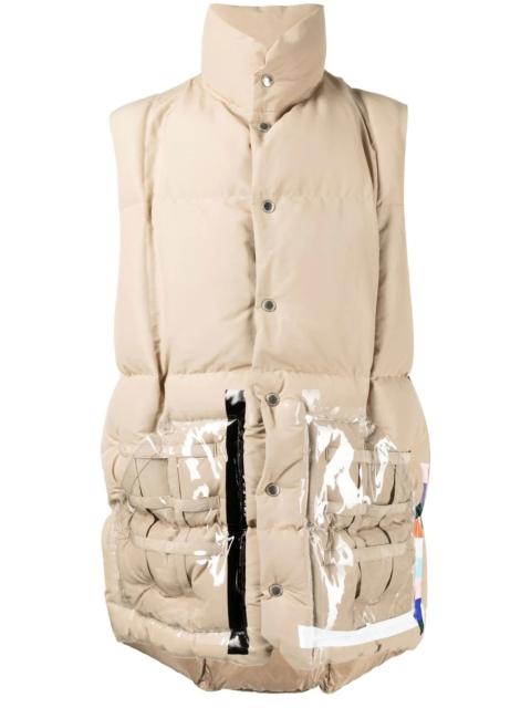 TAKAHIROMIYASHITA TheSoloist. high-neck padded gilet