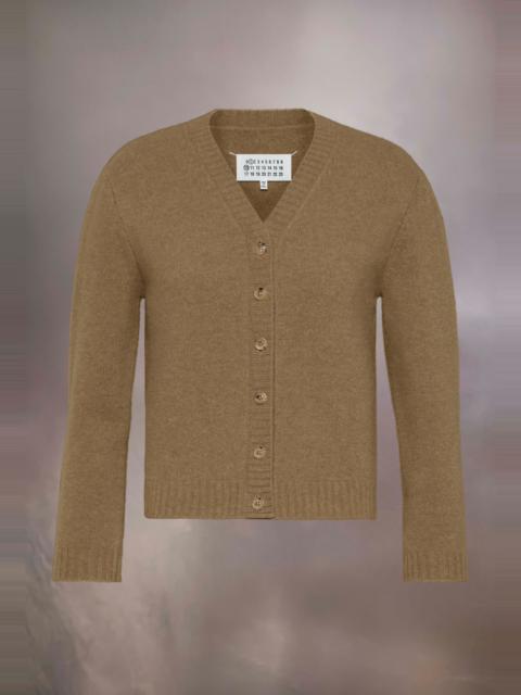 Maison Margiela Washed Lambswool Cardigan