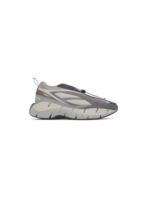 Reebok Grey Zig 3D Storm Hydro Sneakers