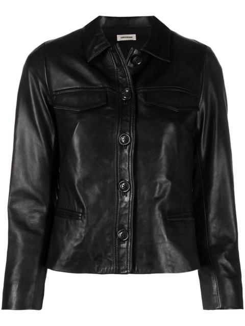 Zadig & Voltaire button-front jacket
