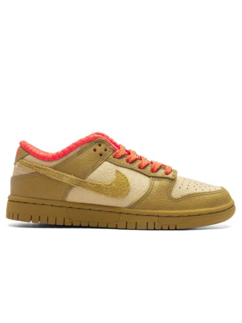 Nike WOMEN'S DUNK LOW - SESAME/BRONZINE/PICANTE RED