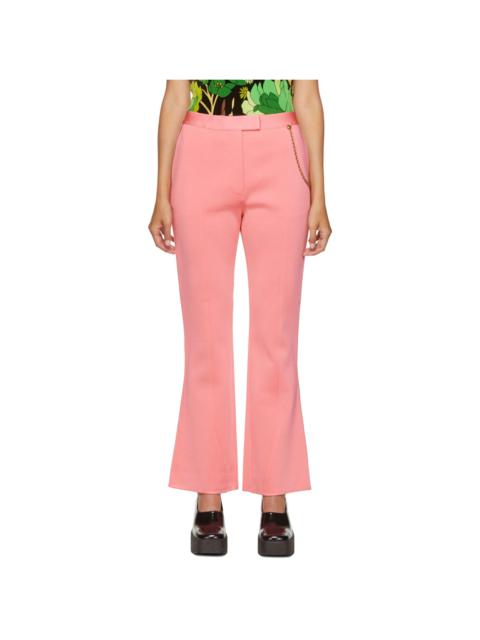 Givenchy Pink Chain Flared Trousers