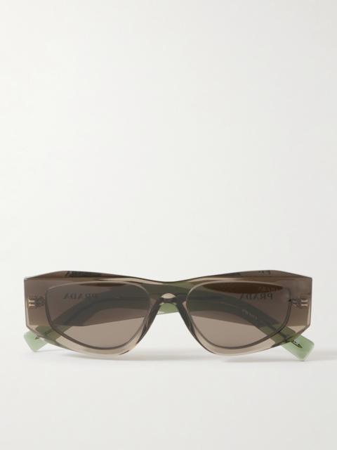 Prada Symbole D-frame Acetate Sunglasses
