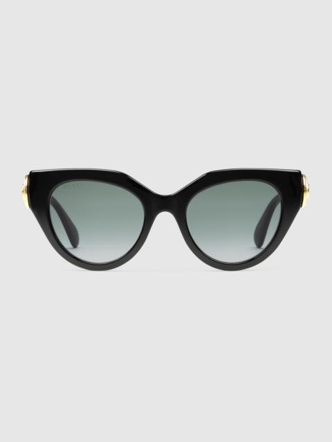GUCCI Cat-eye frame sunglasses