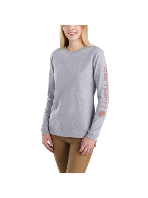 Carhartt Women's Dearborn Loose LS Logo T-Shirt