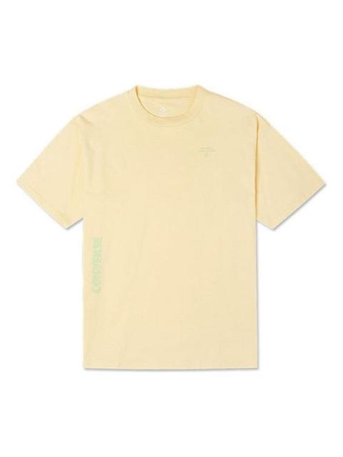 Converse Worldwide Class T-Shirt 'Yellow' 10021508-A02