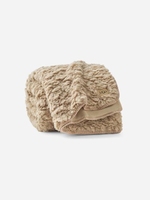 UGG ® Shira Throw 50" x 70" Blankets in Mustard Seed