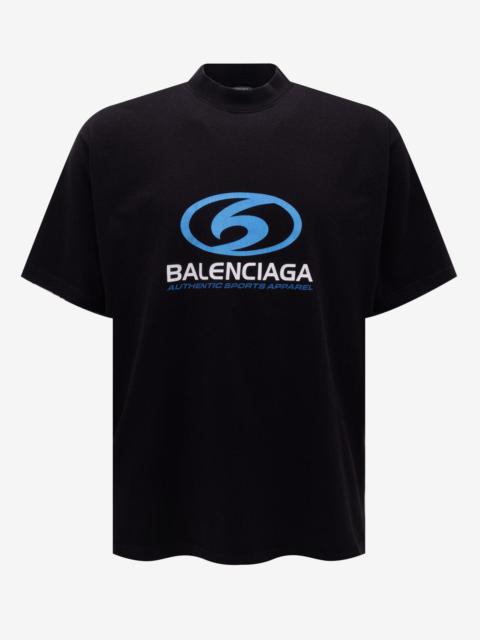 Black Sports Logo Medium T-Shirt