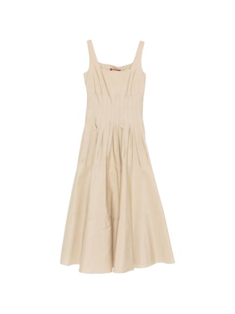 Max Mara pleated midi dress