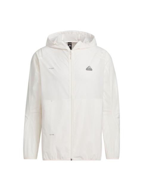 adidas Tech Lightweight Woven Jacket 'White' IA8136