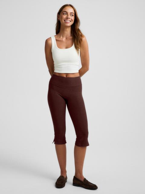 BEYOND YOGA Spacedye™ Mid-Rise Slit Pedal Pusher Legging