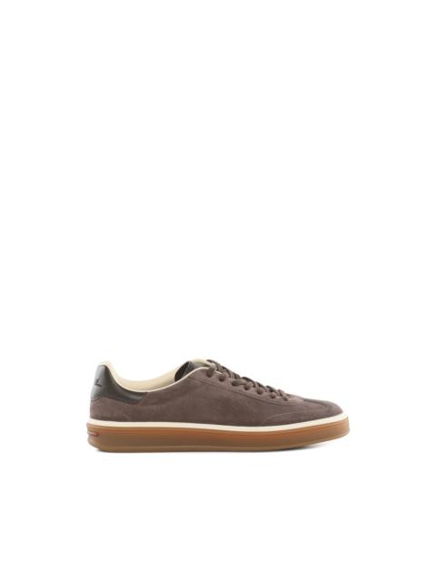 Loro Piana Walk suede lace-ip sneakers