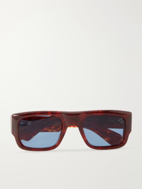 JACQUES MARIE MAGE Donat Square-Frame Acetate Sunglasses