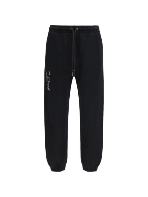 Off-White arrow-graphic track pants