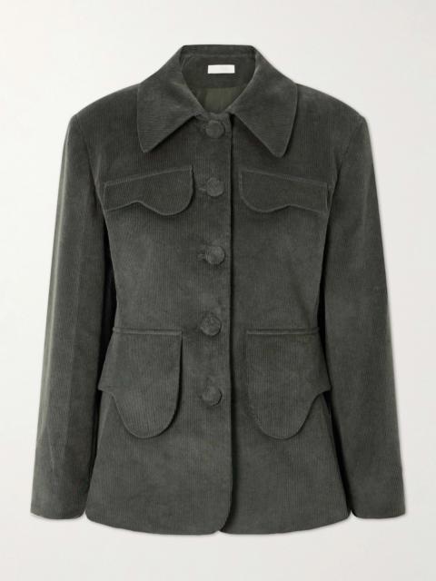 DESTREE Tamara Cotton-blend Corduroy Blazer