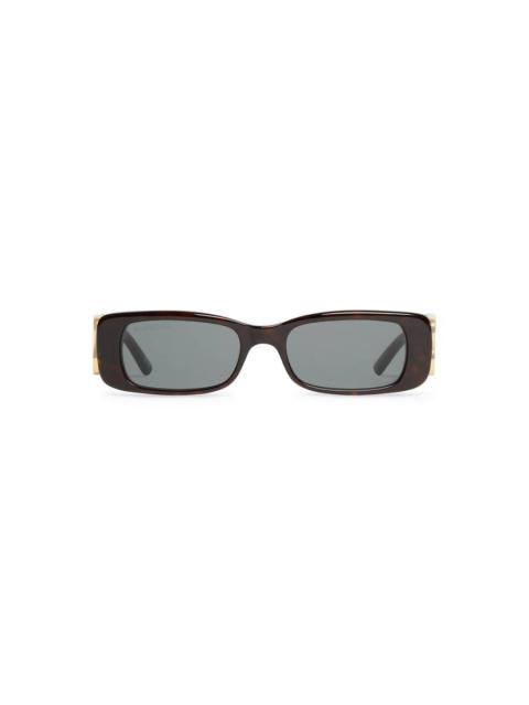 BALENCIAGA dynasty rectangle sunglasses