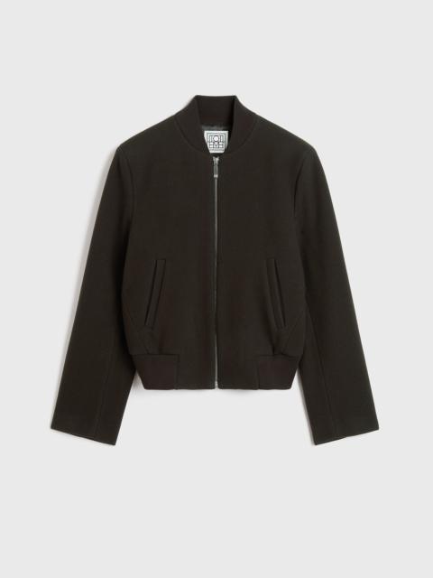 Totême Sartorial flight jacket espresso