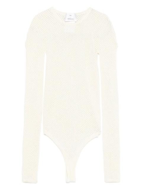 WARDROBE.NYC mesh-knit bodysuit