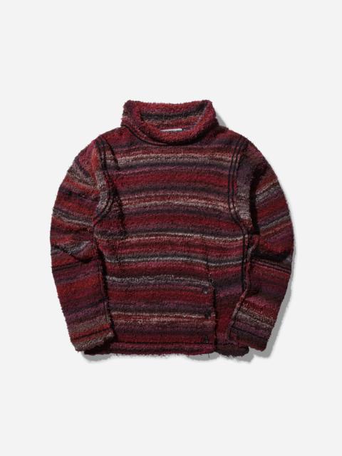 Scarpitta Knit Dark Red Mix / Black