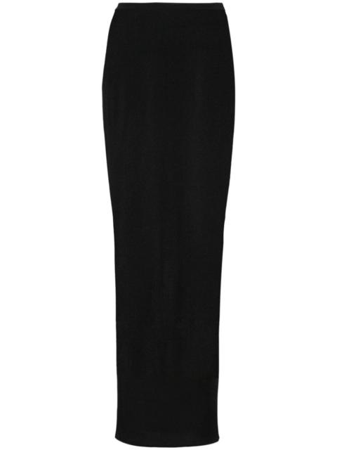NENSI DOJAKA fine-ribbed maxi skirt