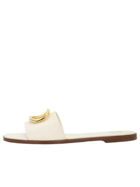 Valentino (WMNS) Valentino SS25 V Logo Signature Slippers 'Ivory' S0BD5DSHI16