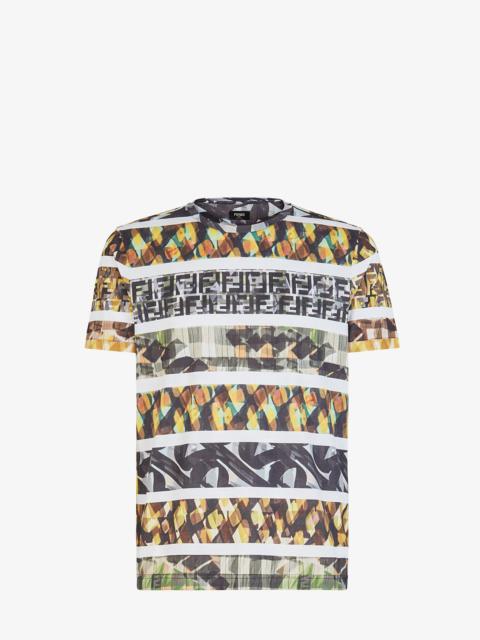 FENDI Multicolor cotton T-shirt