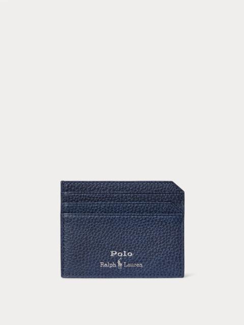 Polo Ralph Lauren Pebbled Leather Card Case