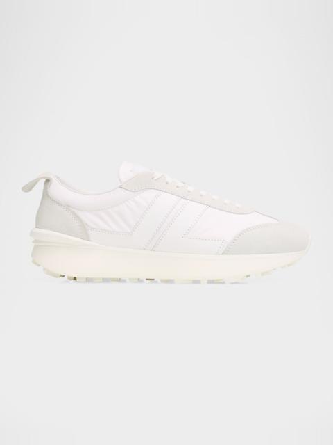 Lanvin Men's Nylon & Suede Low-Top Sneakers
