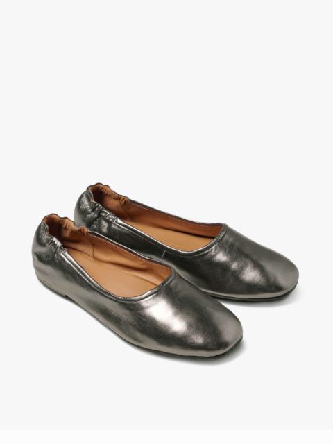 beek Swan Leather Ballet Shoe
