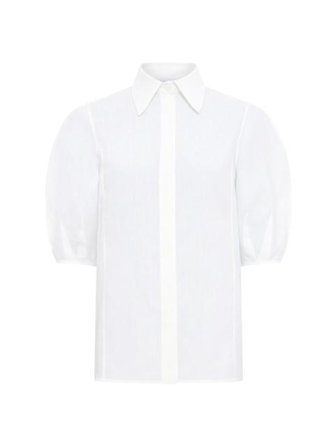 GABRIELA HEARST Sansi Top in Aloe Linen