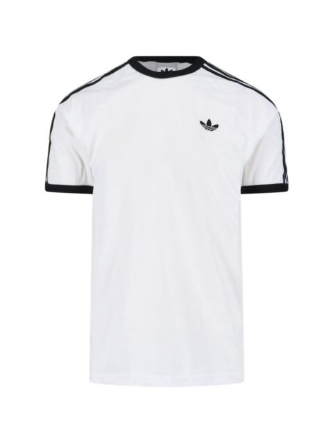 adidas logo stripe T-shirt