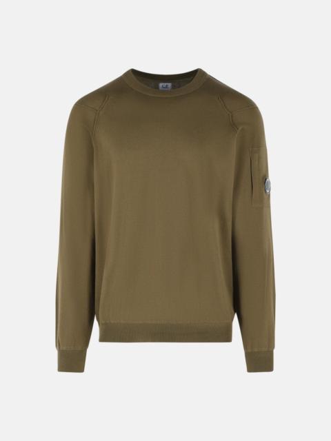 C.P. Company GREEN COTTON SWEATER