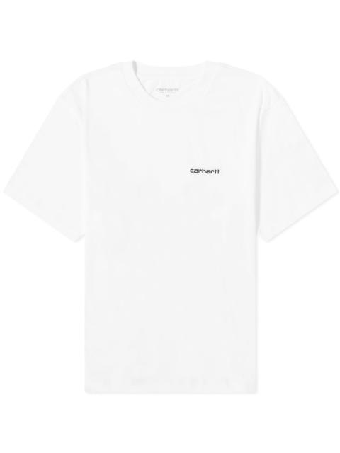 Carhartt WIP Script Embroidery Logo T-Shirt