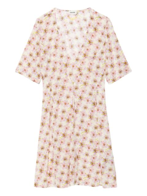 Zadig & Voltaire floral-print mini dress