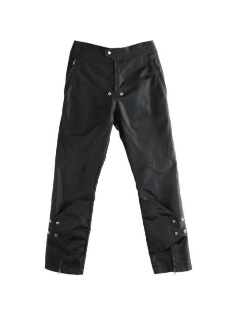 Rick Owens panelled press-stud trousers