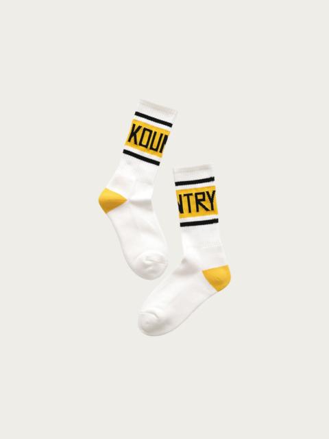 Kapital 144 Yarns KOUNTRY Socks - White