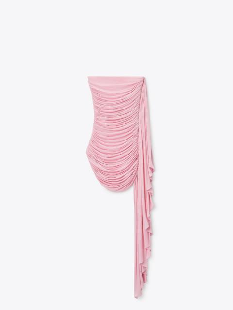 Alexander Wang asymmetric ruched strapless mini dress