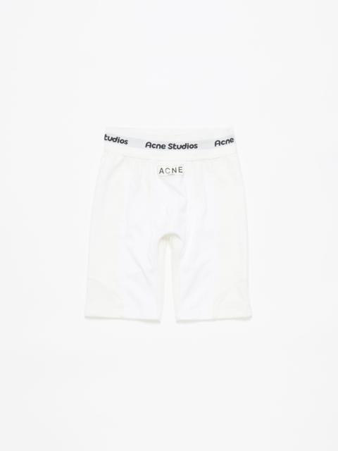 Acne Studios Logo boxer shorts - Optic White