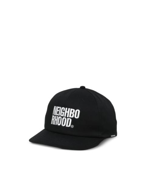 NEIGHBORHOOD logo embroidered cap