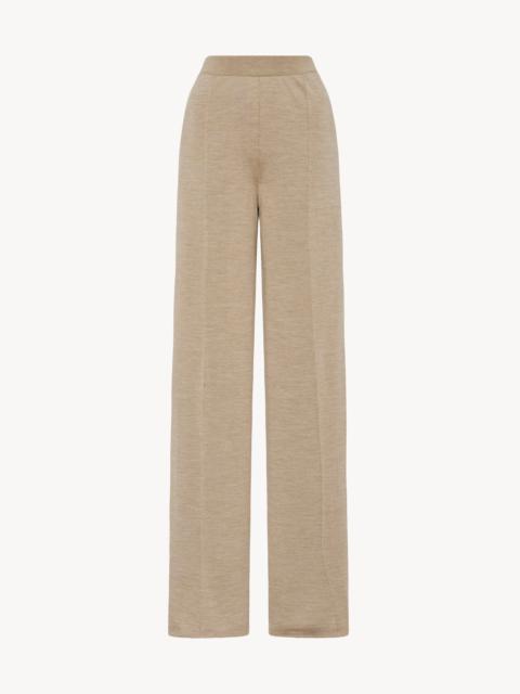 The Row Egle Pant in Wool, Silk and Cashmere