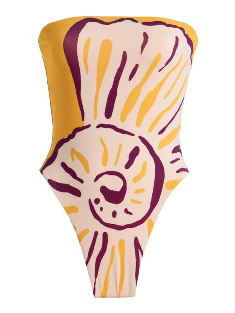 CALA de la CRUZ Lore One-Piece Swimsuit yellow